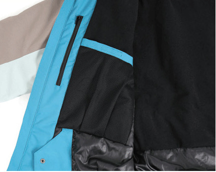 ゴーグル用メッシュポケット