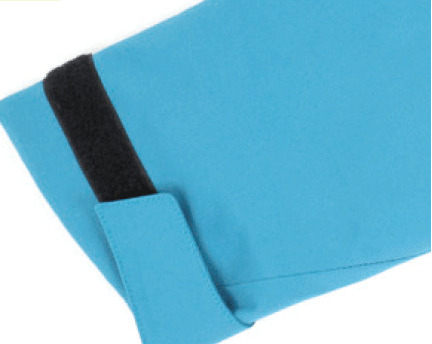 袖口アジャストタブ