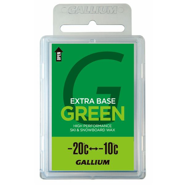 GALLIUM ガリウム ワックス EXTRA BASE GREEN 〔100g〕 SW2073 固形