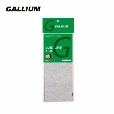 GALLIUM〔ガリウム〕 サンドペーパー#320 TU0035 やすり〔4枚入〕 スキー スノーボード スノボ