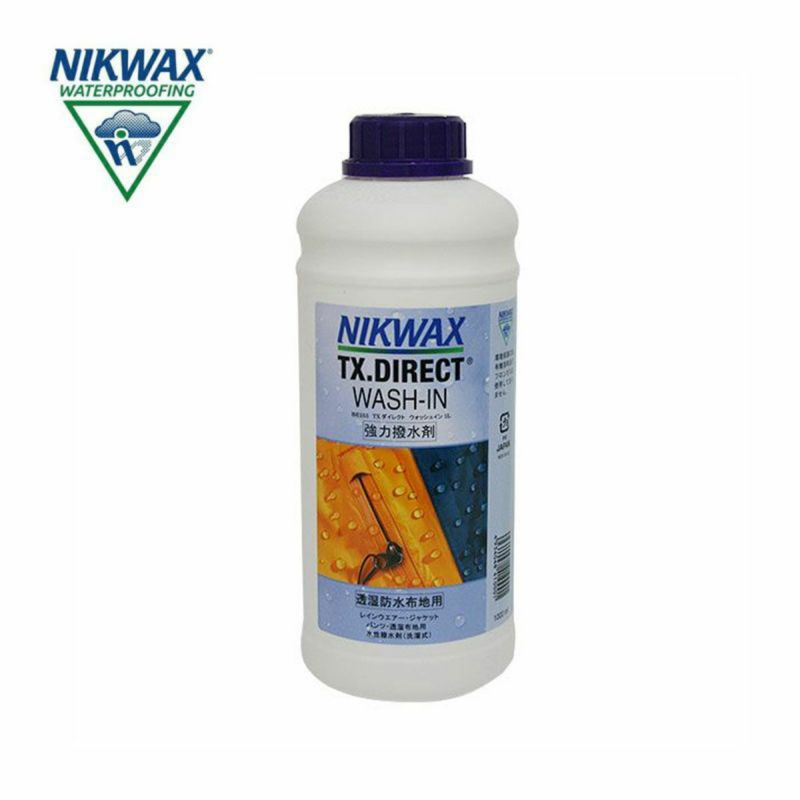 NIKWAX ニクワックス TX.ダイレクトウォッシュイン TX.DIRECT WASH-IN 〔防水透湿生地用 撥水剤〕 EBE253 1L スキー  スノーボード ならタナベスポーツ【公式】が最速最安値に挑戦中！メンズ・レディース・子供用まで勢揃い