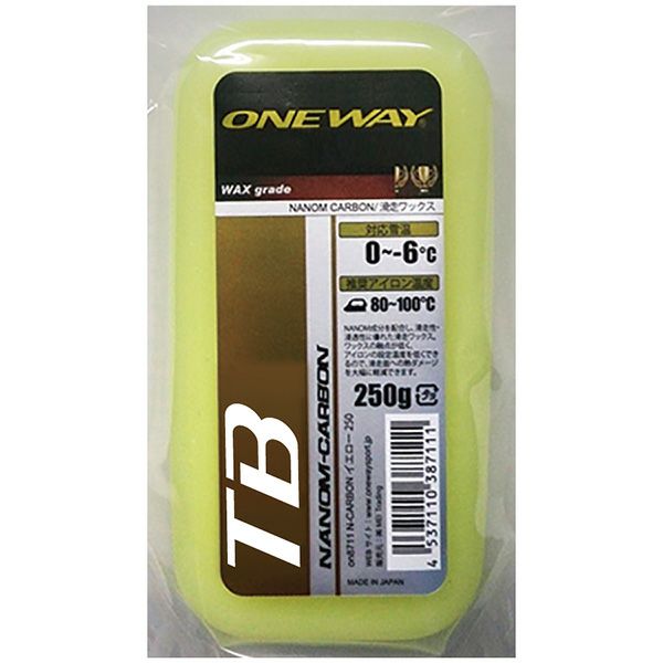 ONEWAY ワンウェイ ワックス TB イエロー250/on8751 固形 スキー スノーボード スノボ〔SA〕 | スキー用品通販ショップ -  タナベスポーツ