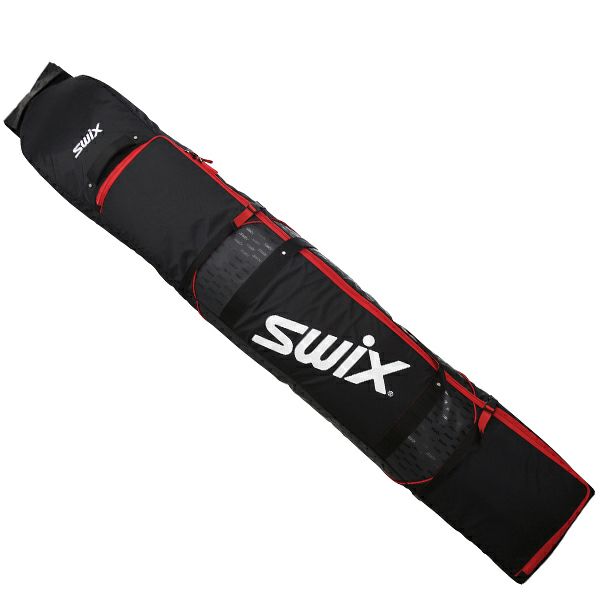 【送料無料】SWIX〔スウィックス 2台用 スキーケース〕＜2021＞SW02 〔ホイール付きダブ