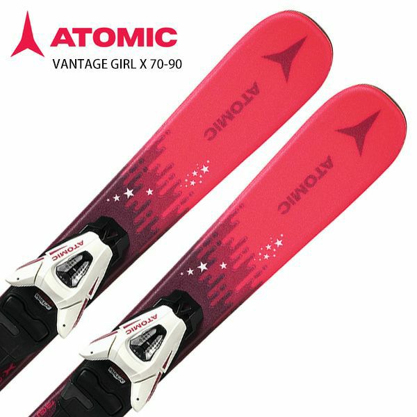 スキー板 キッズ ジュニア ATOMIC アトミック 2022 VANTAGE GIRL X 70 