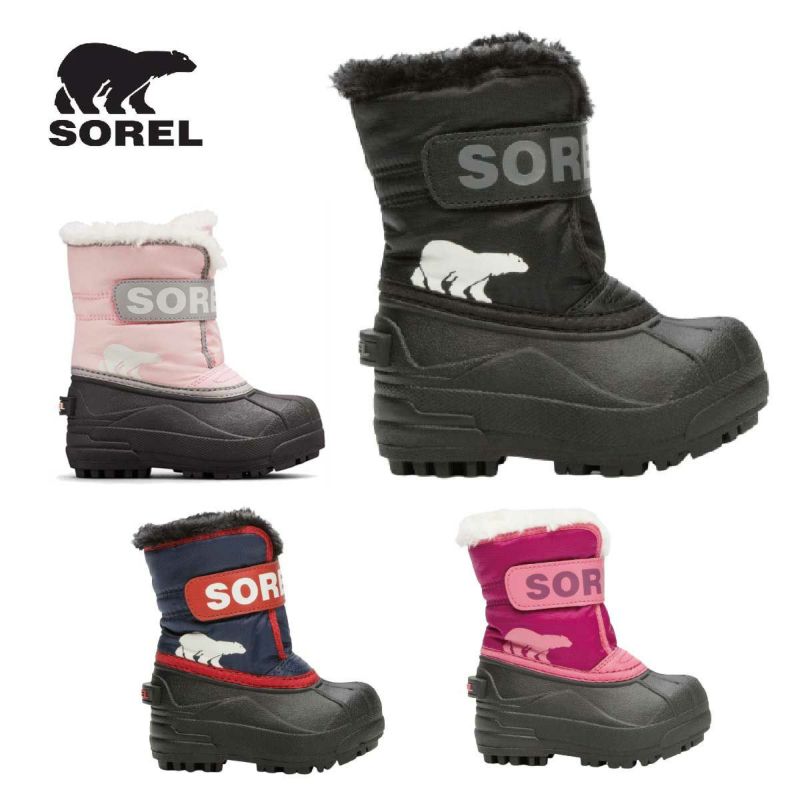 XL[ Xm[V[Y Xm[u[c LbY WjA SOREL \ qp 2024 Children's Snow Commander NC1960