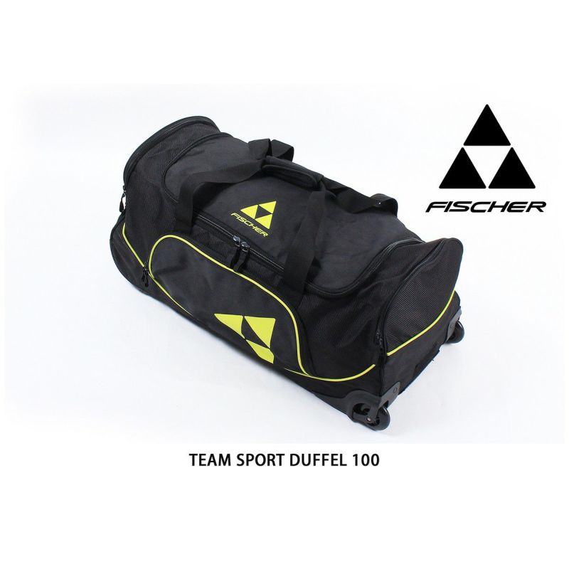 FISCHER〔フィッシャー キャスター付バッグ〕＜2023＞TEAM SPORT DUFFEL 100 / Z00719【送料無料】  ならタナベスポーツ【公式】が最速最安値に挑戦中！メンズ・レディース・子供用まで勢揃い