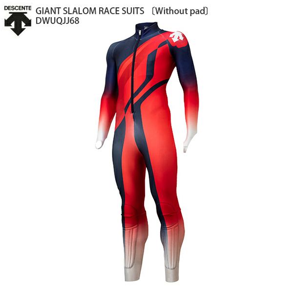 スキー ウェア メンズ レディース DESCENTE〔デサント ワンピース〕＜2021＞DWUQJJ68 GIANT SLALOM RACE SUITS  〔Without pad〕【FIS対応】【特殊サイズ】【20-21 旧モデル】 | スキー用品通販ショップ - タナベスポーツ