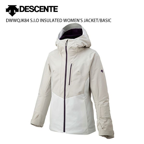 スキー ウェア レディース DESCENTE〔デサント ジャケット〕＜2022＞DWWQJK84 S.I.O INSULATED WOMEN'S  JACKET/BASIC【MUJI】 | スキー用品通販ショップ - タナベスポーツ