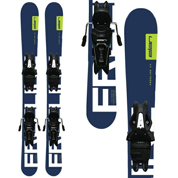 スキー板 メンズ レディース ショート ELAN エラン 2024 FREELINE 99 