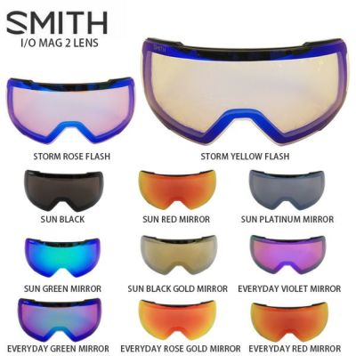 SMITH スミス ゴーグル スペアレンズI/O MAG 2 LENS アイオーマグ2レンズ スキー スノーボード