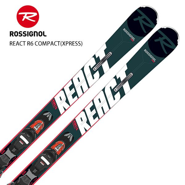 スキー板 メンズ レディース ROSSIGNOL ロシニョール＜2022＞ REACT R6 