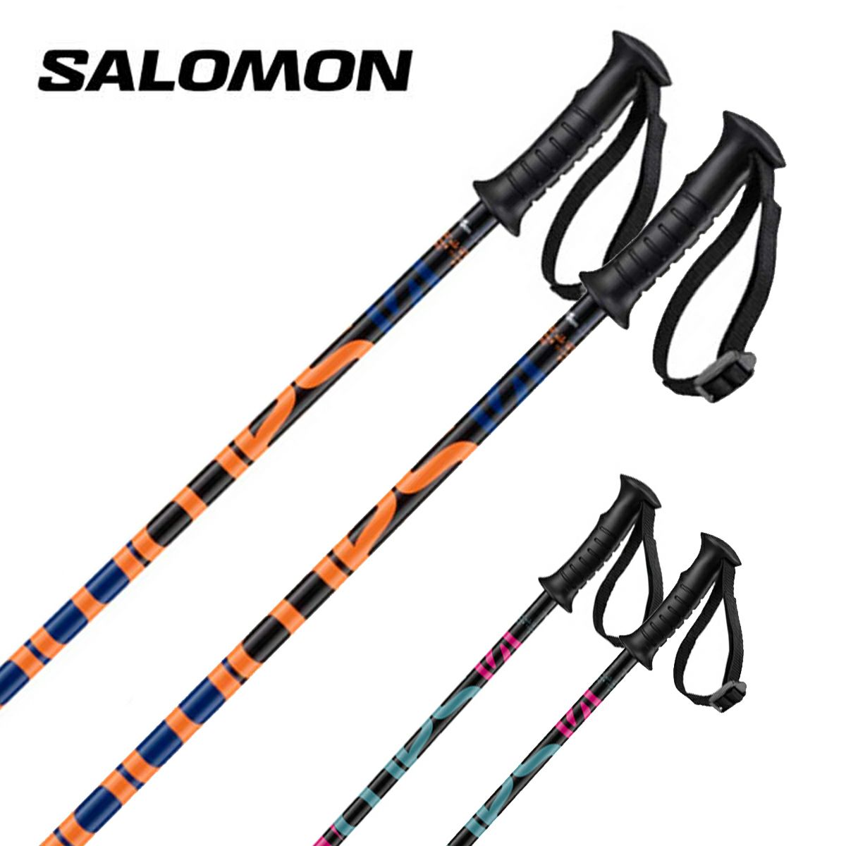 SALOMON〔サロモン ジュニア スキー ポール ストック キッズ〕＜2025 