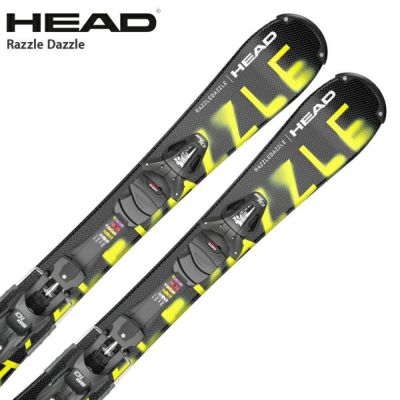 スキー板 メンズ レディース HEAD ヘッド ショートスキー＜2022＞ Razzle Dazzle【ビンディング セット 取付無料】