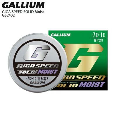 GALLIUM ガリウム ワックス GS2304 GIGA SPEED SOLID Wet 10g 固形