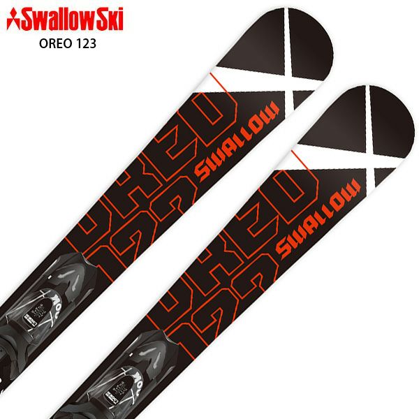 スキー板 メンズ レディース SWALLOW SKI 〔スワロー ショート〕＜2022＞OR