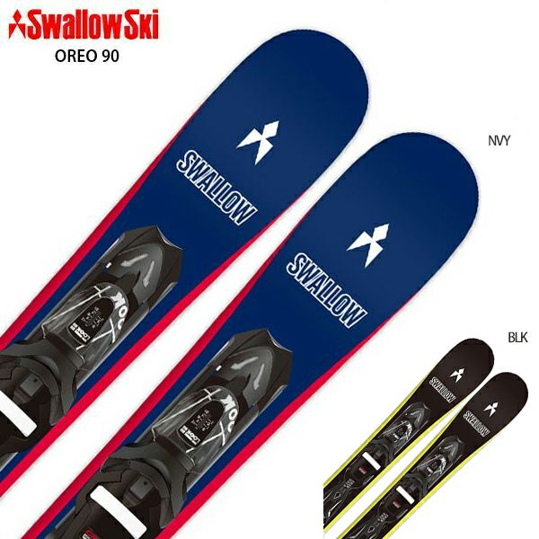 スキー板 メンズ レディース SWALLOW SKI 〔スワロー ショート〕＜2022 