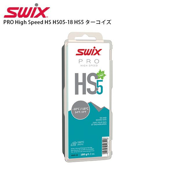 SWIX XEBbNX bNX PRO High Speed HS HS05-18 HS5 ^[RCY 180g Ō` XL[ Xm[{[h Xm{