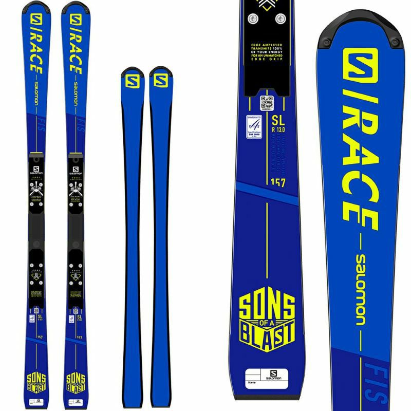 スキー板 メンズ レディース SALOMON サロモン＜2022＞ S/RACE FIS SL + X12 LAB【ビンディング セット  取付無料】【旧モデル21-22】【FIS対応】