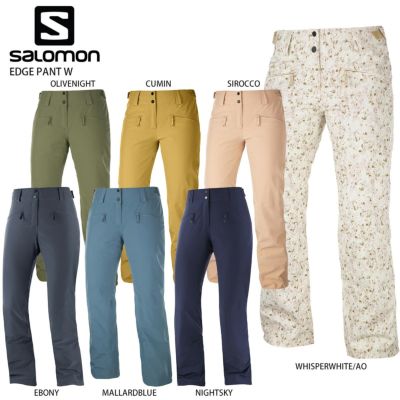 【新品】☆SALOMON：スキー　ウェア　パンツ　EDGE Pants W