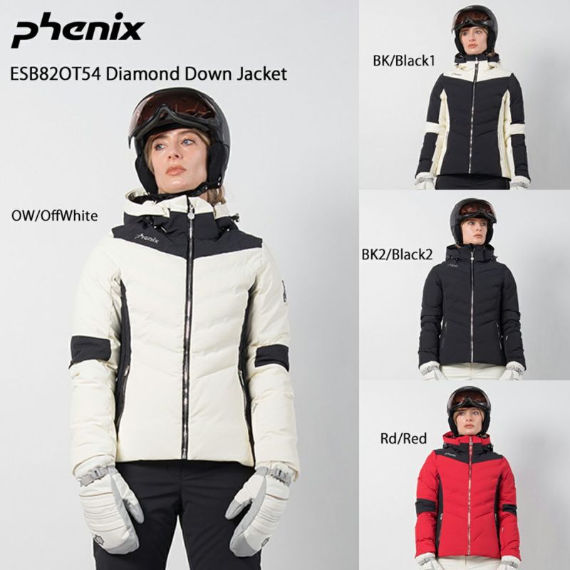 PHENIX フェニックス スキーウェア スノボ ジャケット Mレディース 白 