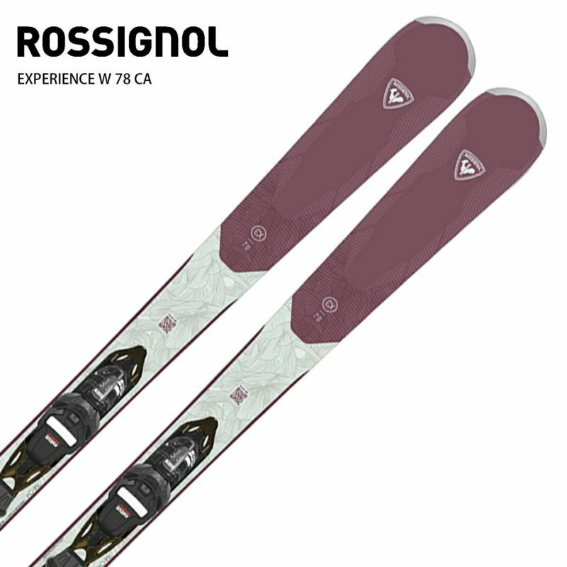 ROSSIGNOL ロシニョール スキー板 レディース ＜2023＞EXPERIENCE W 78 CARBON+ XPRESS W 10 GW  【ビンディング セット 取付無料 22-23 NEWモデル】 | スキー用品通販ショップ - タナベスポーツ