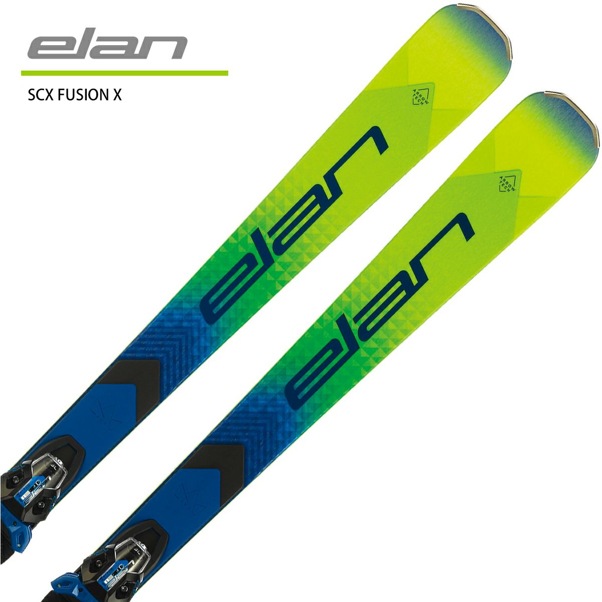 スキー板 メンズ レディース ELAN エラン＜2023＞SCX FUSION X + EMX 12.0