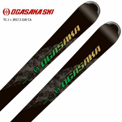 スキー板 キッズ ジュニア OGASAKA オガサカ＜2022＞ TC-J + JRS7.5 GW