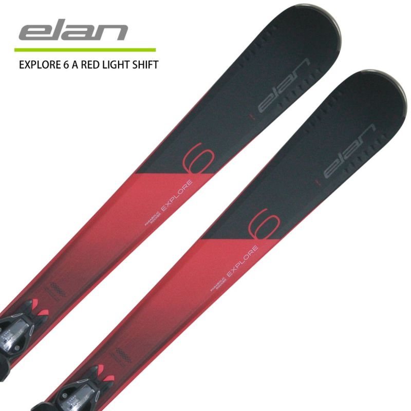 スキー板 メンズ レディース ELAN エラン＜2022＞EXPLORE 6 A RED