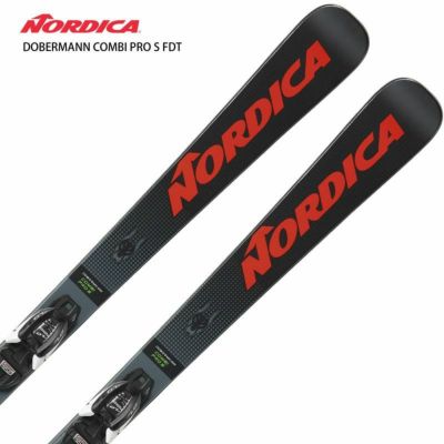 スキー板 キッズ ジュニア NORDICA ノルディカ＜2022＞ DOBERMANN COMBI PRO S FDT + JR 4.5  FDT【ビンディング セット 取付無料】【旧モデル21-22】