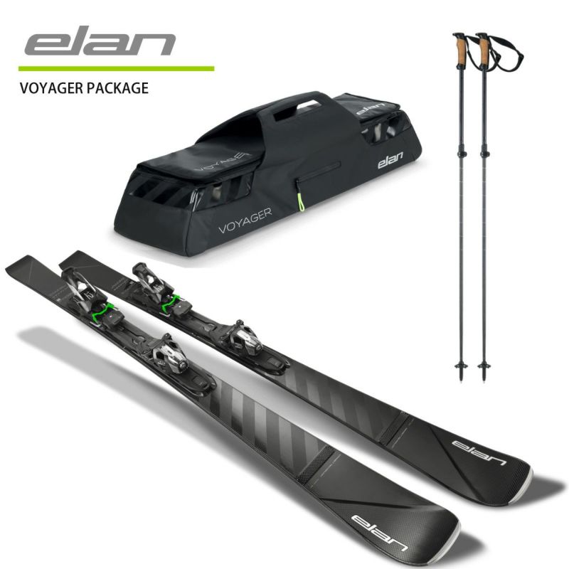 エラン ELAN スキー板 オールラウンド 2点セット メンズ SLX FUSION X EMX12.0 GW スキー板 ビンディング 