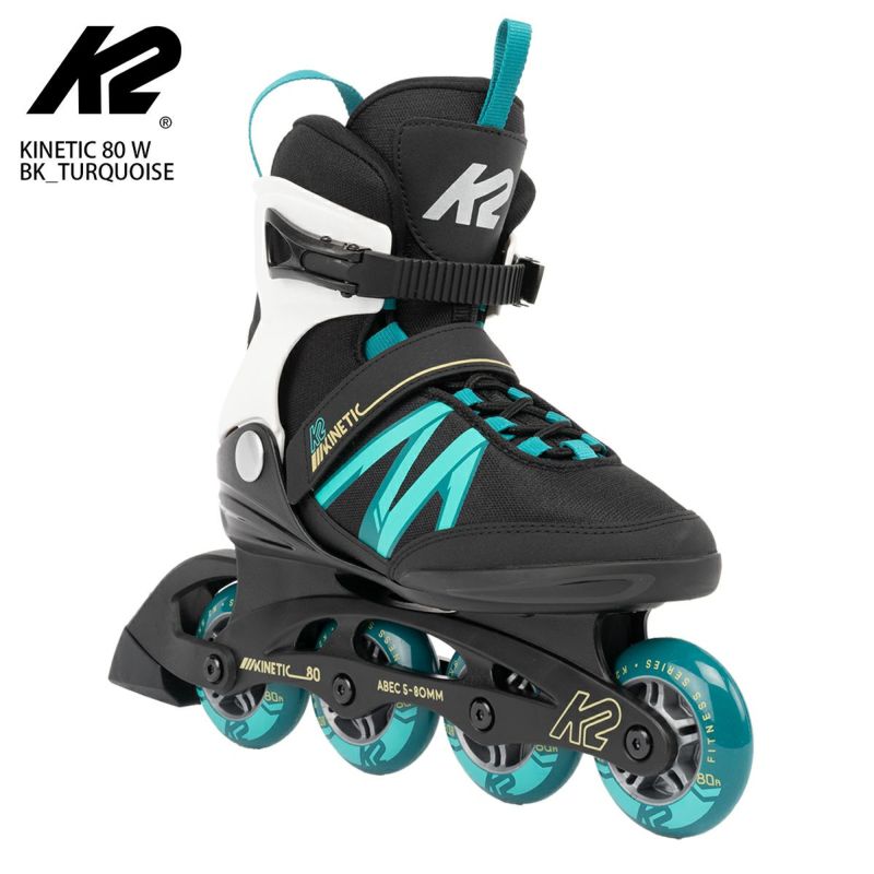 CCXP[g fB[X K2kP[c[l KINETIC 80 W BK_TURQUOISE
