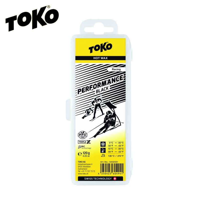 TOKO �g�R ���b�N�X ��2024�� Racing Performance �u���b�N 120g / 5502051  �Ō` �X�L�[ �X�m�[�{�[�h �X�m�{
