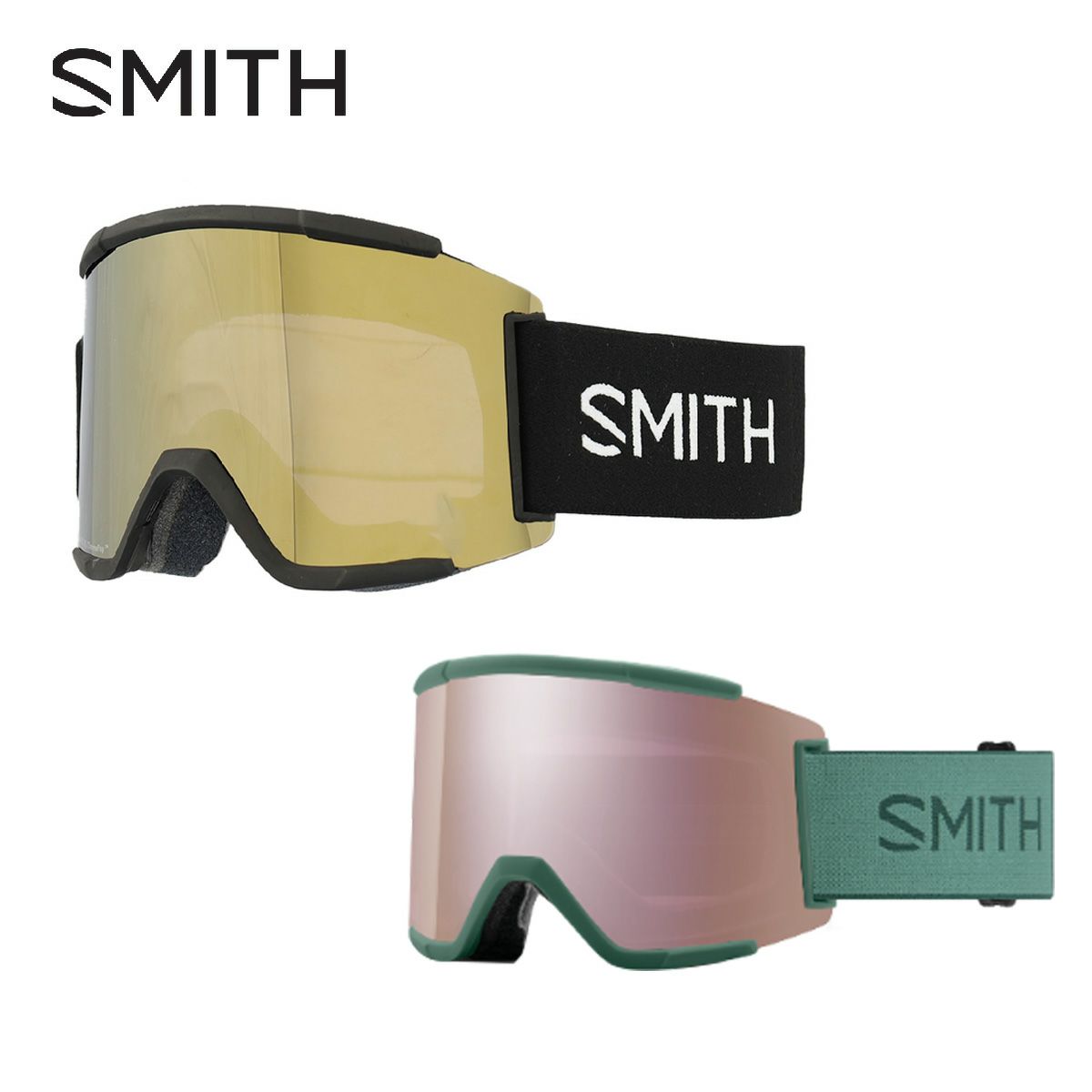 スキー ゴーグル メンズ レディース SMITH スミス＜2023＞Squad XL〔スカッ