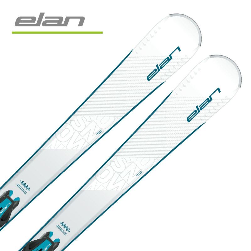 ELAN エラン スキー板 レディース ＜2023＞ SNOW WHITE LIGHT