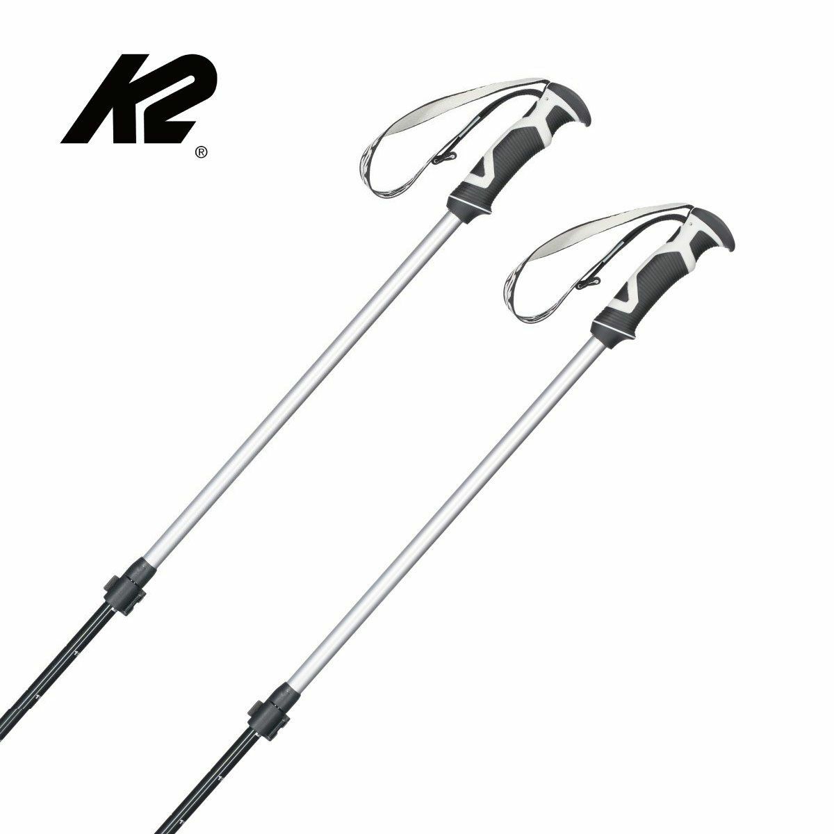 スキー ポール ストック 伸縮式 K2 ケーツー＜2025＞LOCKJAW ALUMINUM 