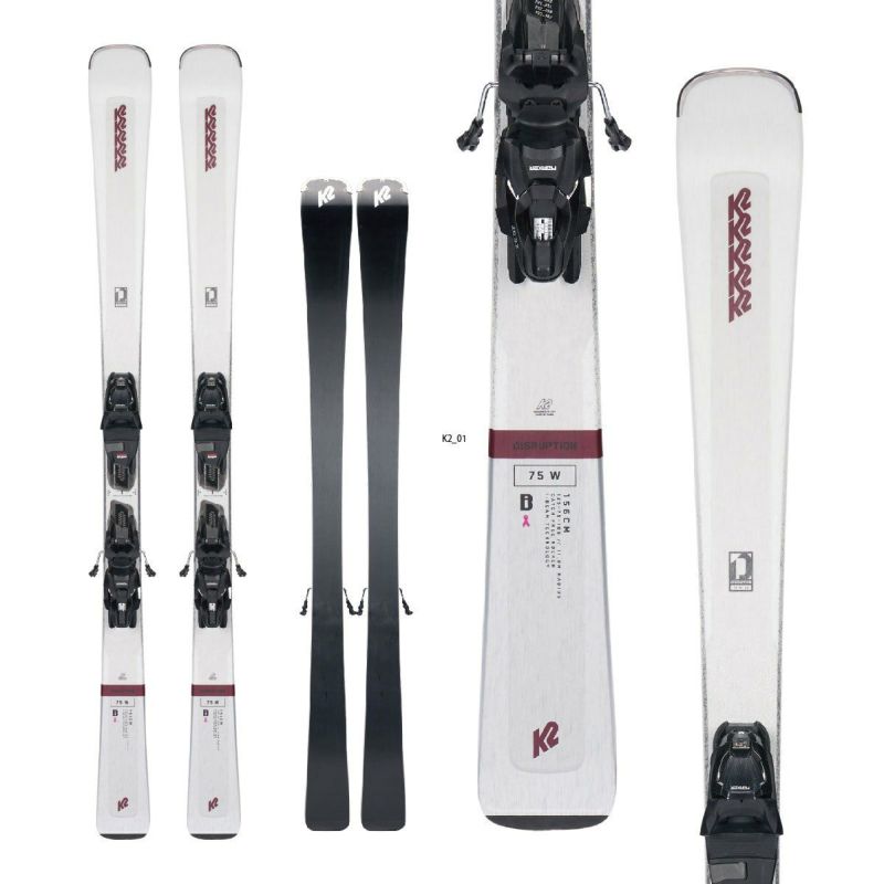 K2 ケーツー スキー板 レディース ＜2023＞DISRUPTION 75 W +