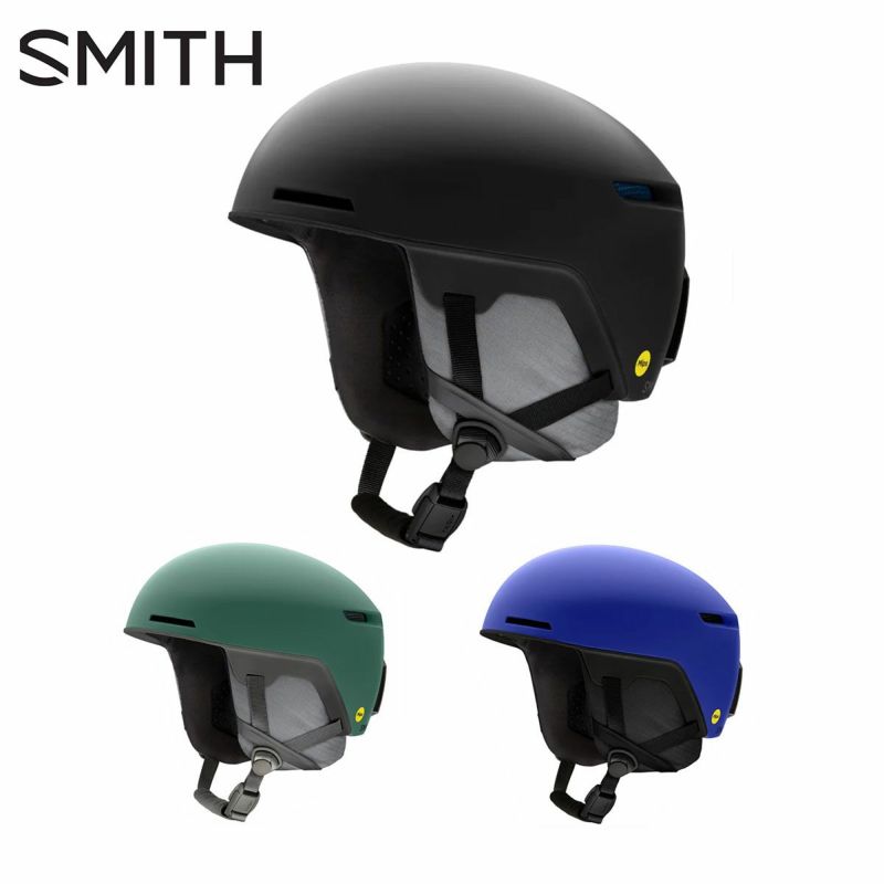 Smith Quantum MIPS スノーヘルメット - マットブラック/チャコール