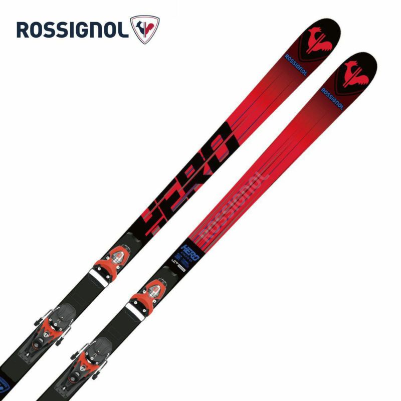 スキー 板 キッズ ジュニア ROSSIGNOL ロシニョール＜2024＞HERO ATHLETE GS + SPX 12 ROCKERACE GW  【ビンディング セット 取付無料 23-24 NEWモデル】