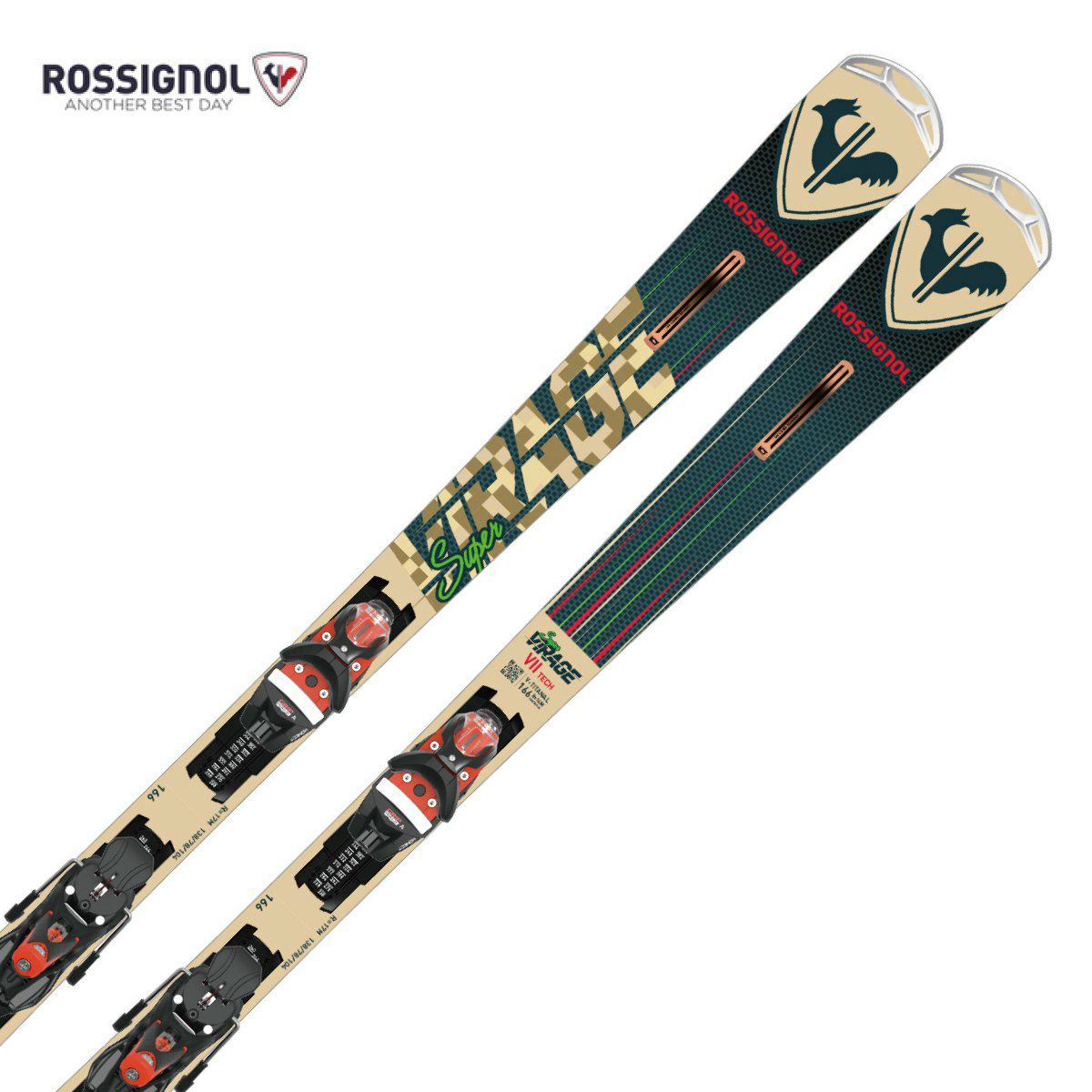 ROSSIGNOL ロシニョール スキー板 ＜2023＞SUPER VIRAGE VII TECH + SPX 12