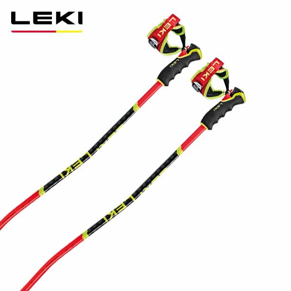 LEKI GS スキー ストック ジュニア100cm - ストック