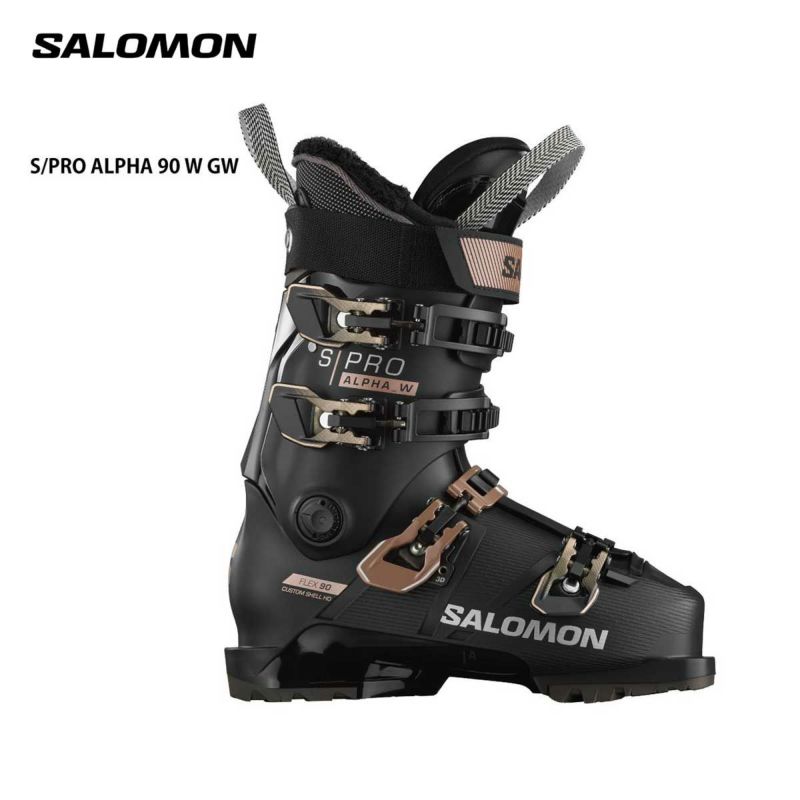 Blackスキー ブーツ  SALOMON サロモン S/PRO 90エスプロ