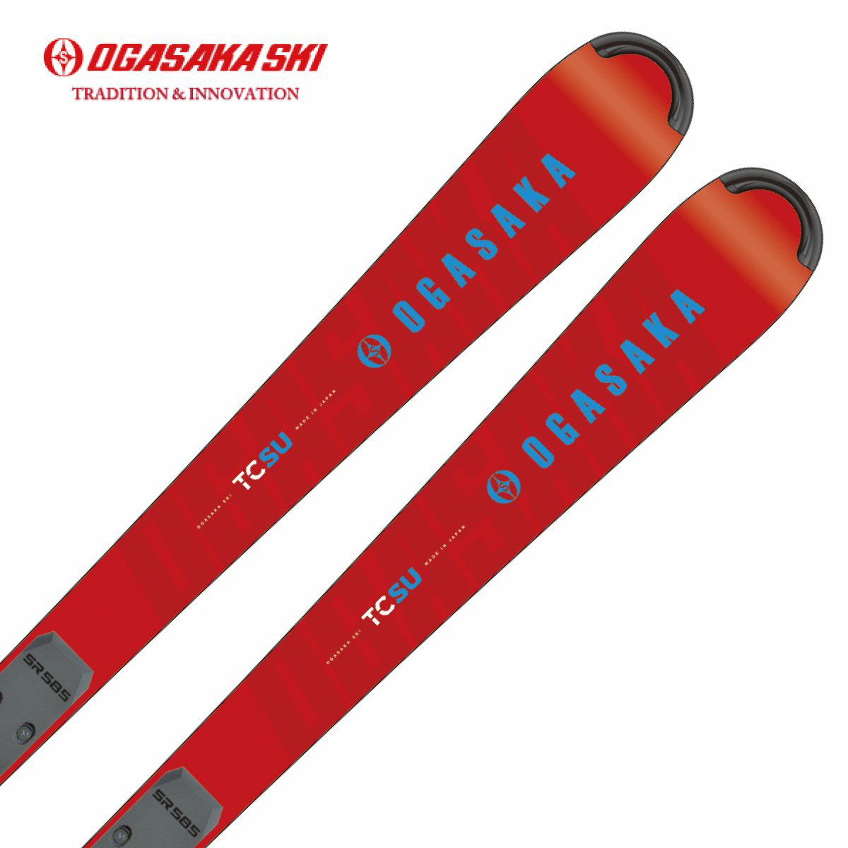 OGASAKA オガサカ スキー板 ＜2023＞TC-SU + SR585付モデル 【板とプレート