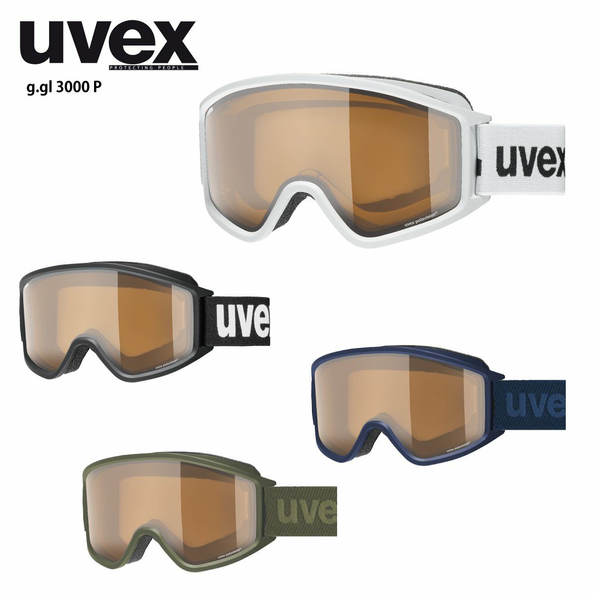 UVEX ウベックス スキーゴーグル＜2023＞g.gl 3000 P / 555334 眼鏡・メガ