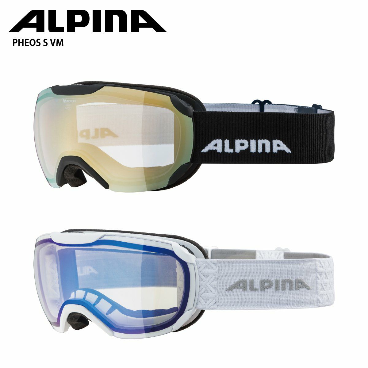 超激得好評 Alpina アルピナ スキー用のゴーグル Scarabeo Jr ユニ