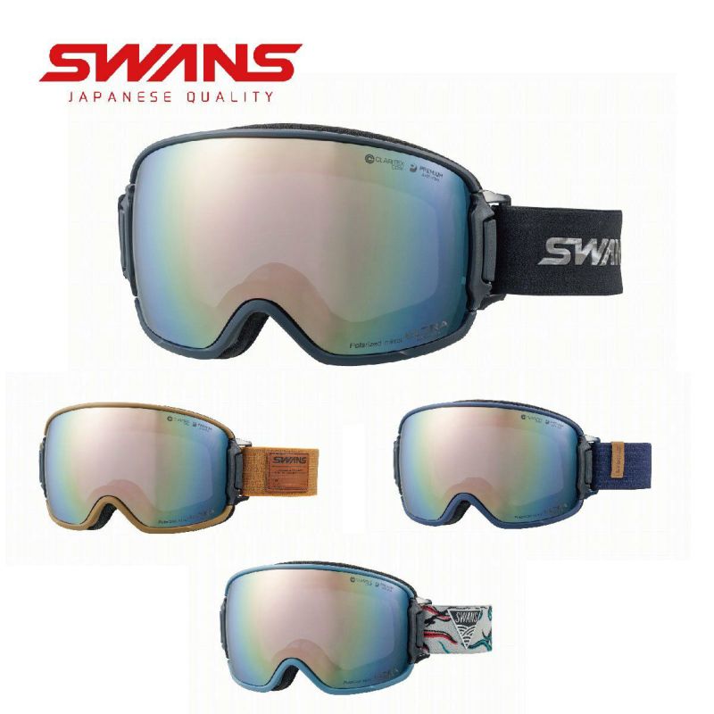 SWANS(スワンズ) スキー スノーボード ゴーグル スペアレンズ RIDGELINE専用レンズ LRL-4470_LSIL ライトシルバ
