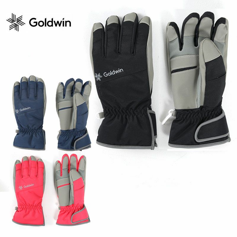 XL[ O[u LbY WjA GOLDWIN S[hEC 2023 GJ81321P / Jr. Multi Ski Gloves {Ki