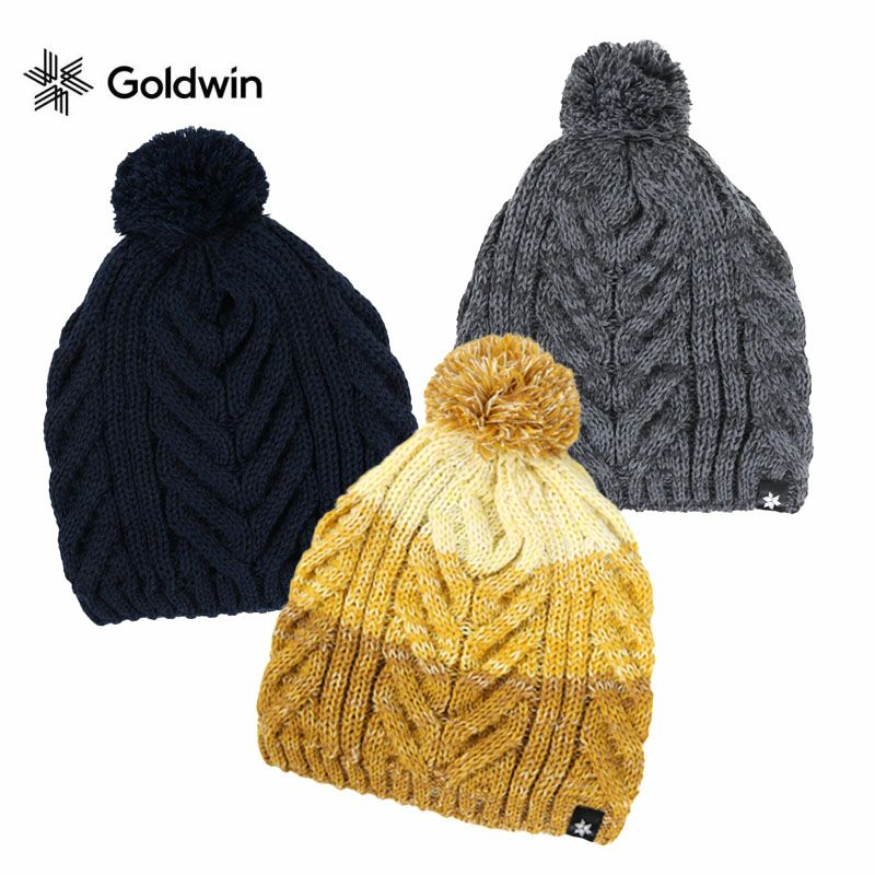 スキー ニット帽 キッズ ジュニア GOLDWIN ゴールドウイン ビーニー