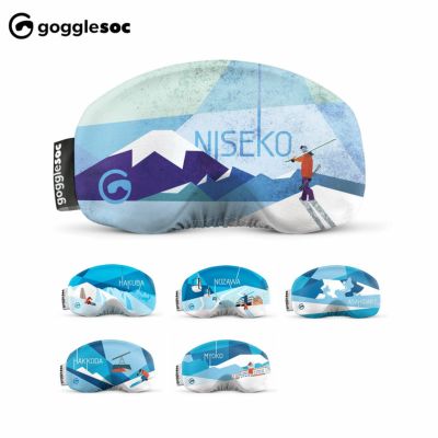 スキーゴーグル ゴーグルカバー ゴーグルソック アクセサリー gogglesoc ＜2024＞ Japan Resort〔ジャパンリゾート〕