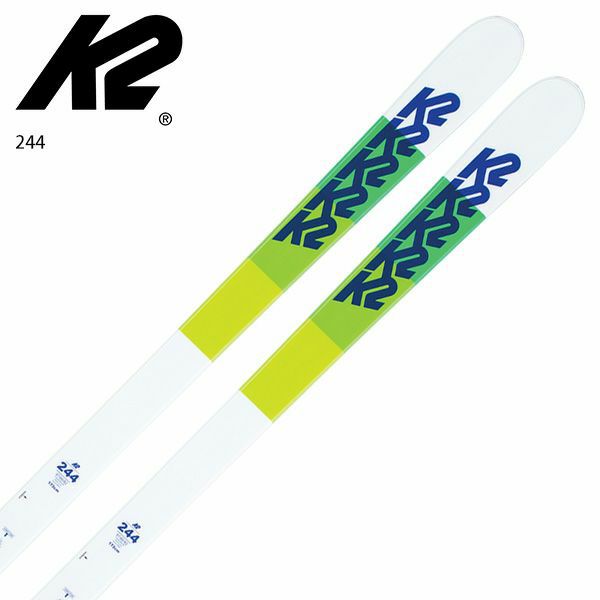 K2 ケーツー スキー板 ＜2023＞ 244 + XCOMP 12 BK/FLRD 【ビンディング セ