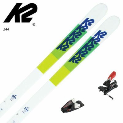 K2 ケーツー スキー板 ＜2023＞ 244 + XCOMP 12 BK/FLRD